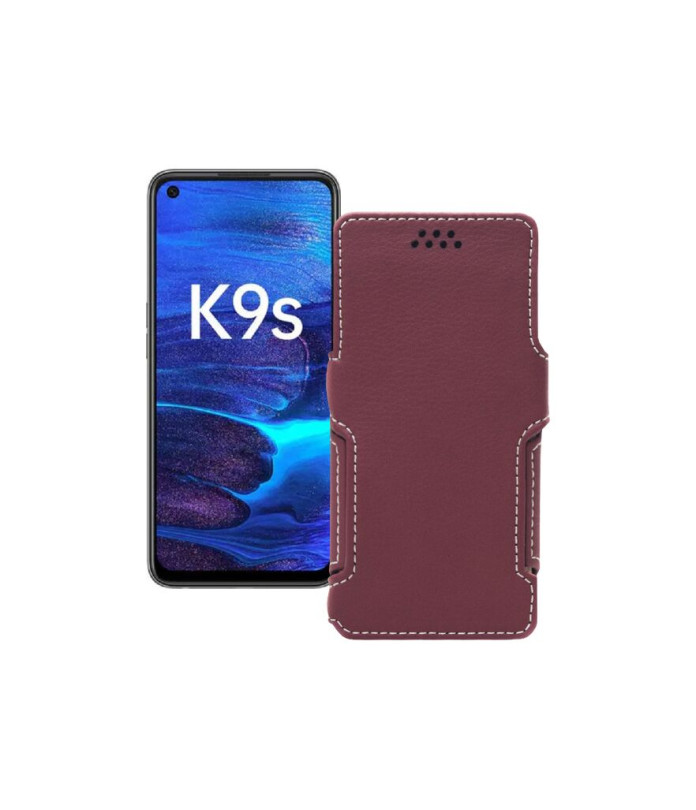 Чохол-книжка з екошкіри для телефону OPPO K9s