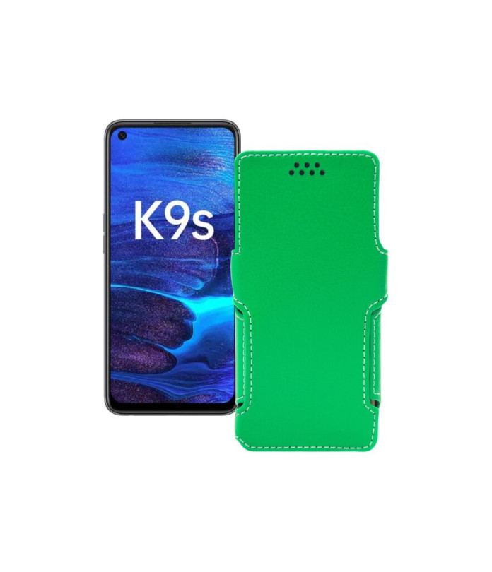 Чохол-книжка з екошкіри для телефону OPPO K9s