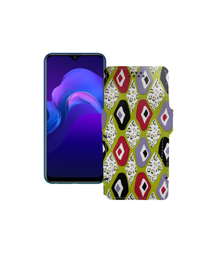 Чохол-книжка з екошкіри для телефону Vivo Y12