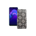 Чохол-флип з екошкіри для телефону Vivo Y12