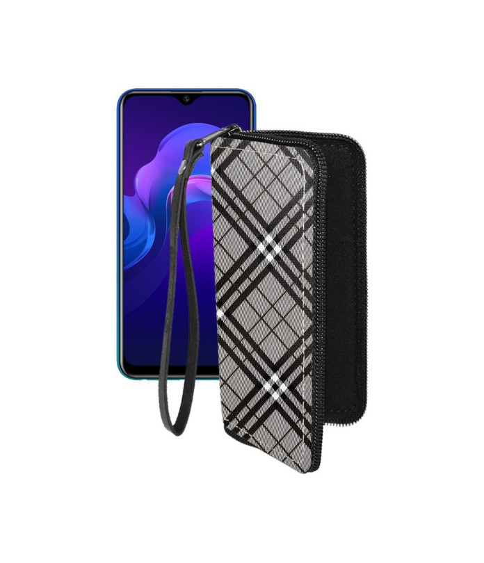 Чохол-гаманець з екошкіри для телефону Vivo Y12