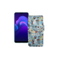Чохол-книжка з екошкіри для телефону Vivo Y12