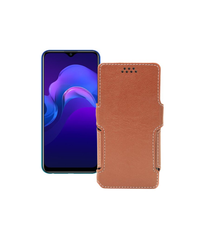 Чохол-книжка з екошкіри для телефону Vivo Y12