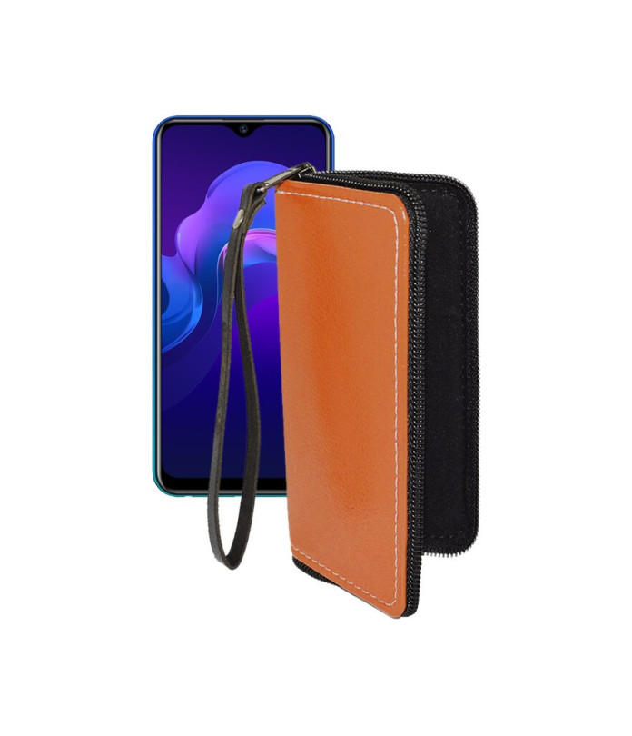 Чохол-гаманець з екошкіри для телефону Vivo Y12