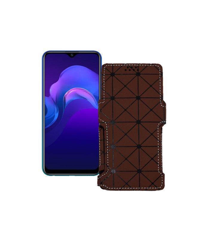 Чохол-книжка з екошкіри для телефону Vivo Y12