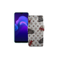 Чохол-книжка з екошкіри для телефону Vivo Y12