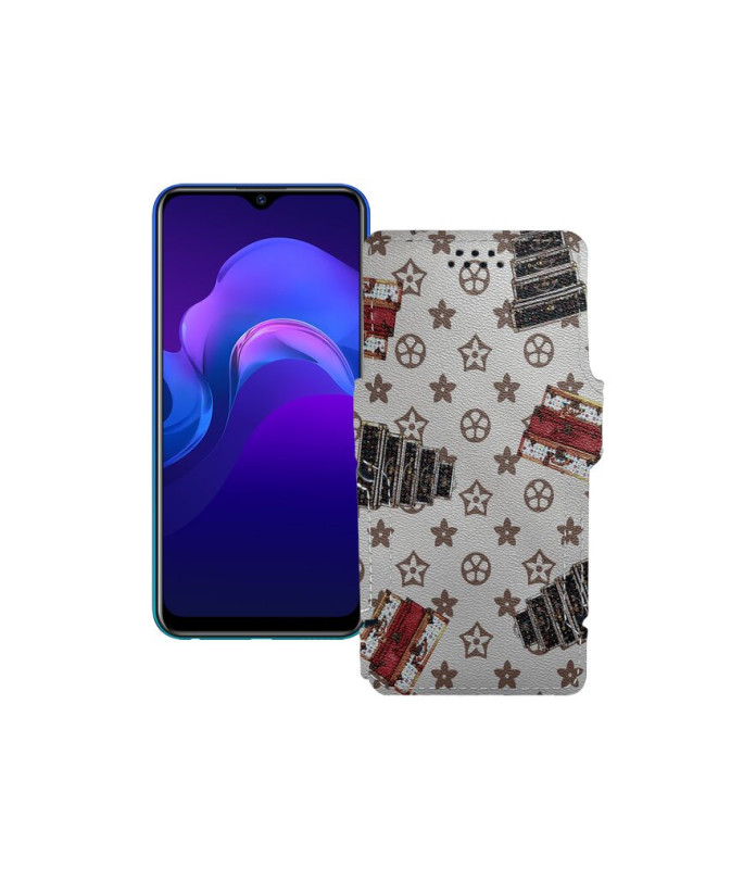 Чохол-книжка з екошкіри для телефону Vivo Y12