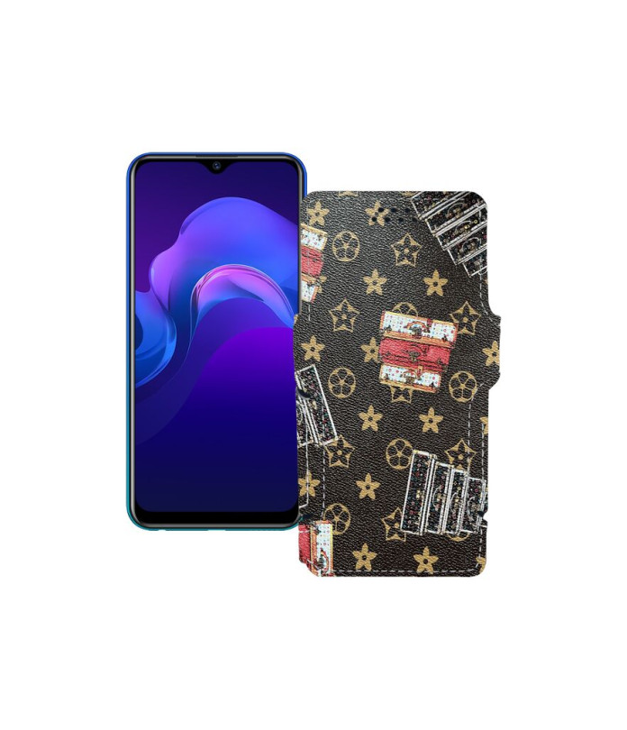Чохол-книжка з екошкіри для телефону Vivo Y12