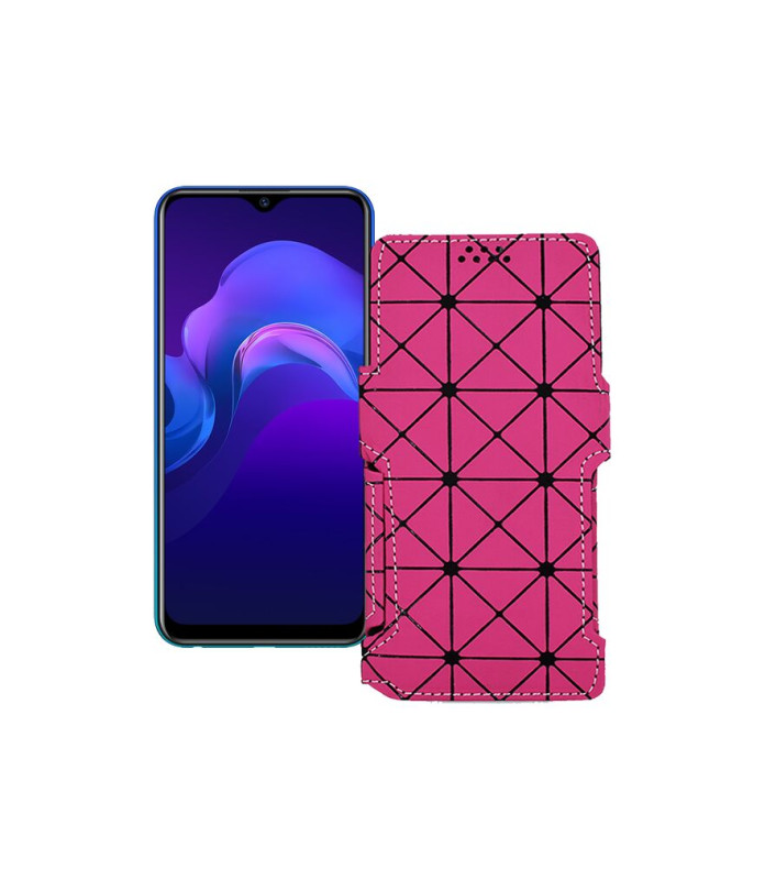 Чохол-книжка з екошкіри для телефону Vivo Y12