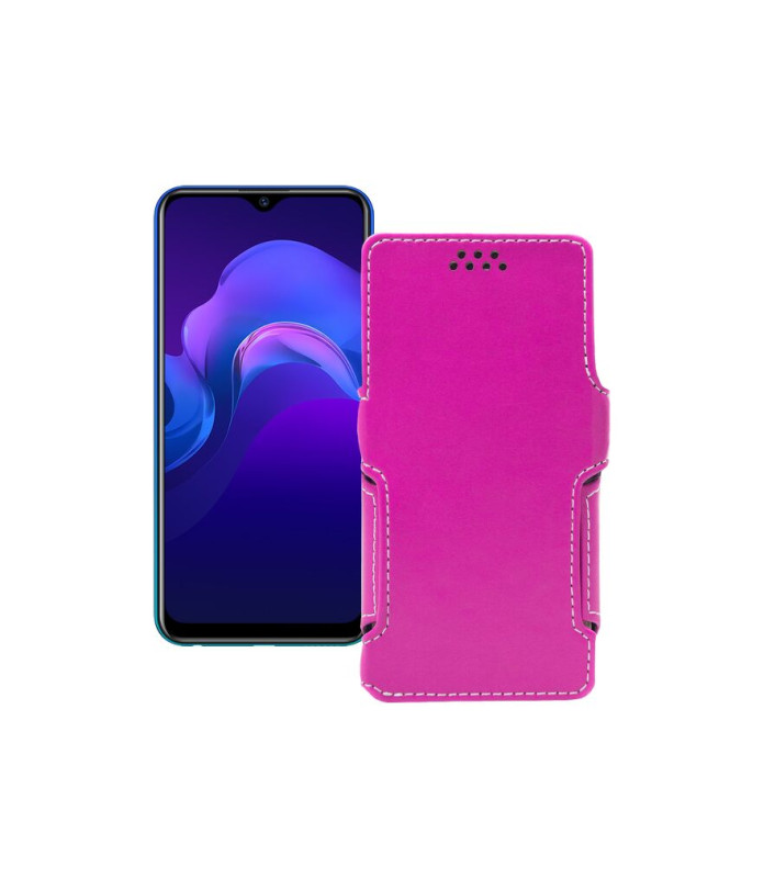 Чохол-книжка з екошкіри для телефону Vivo Y12