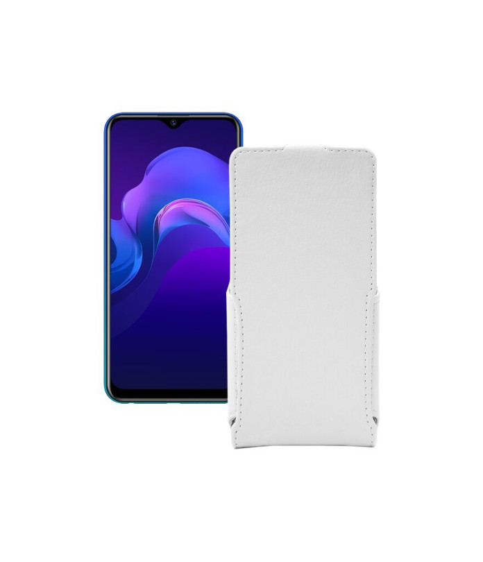 Чохол-флип з екошкіри для телефону Vivo Y12