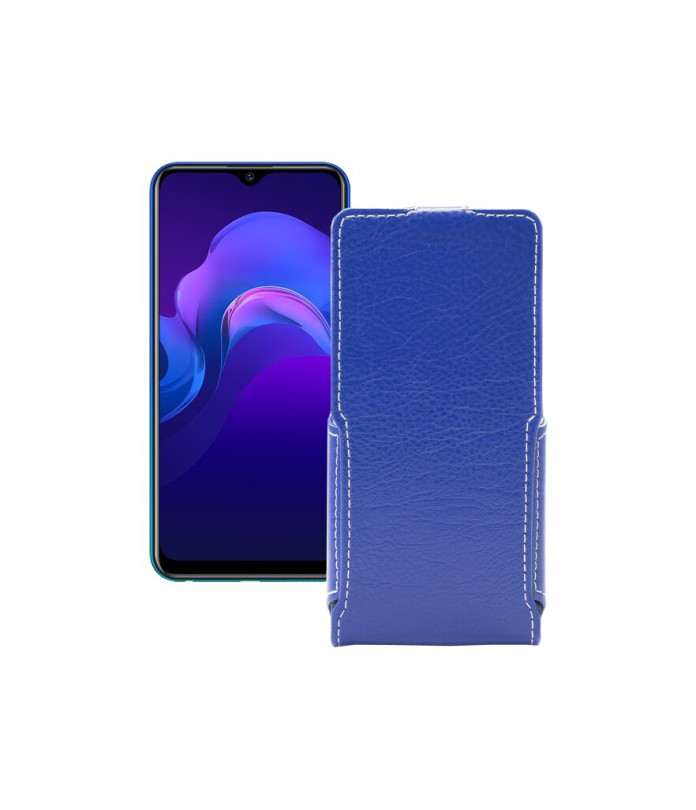 Чохол-флип з екошкіри для телефону Vivo Y12