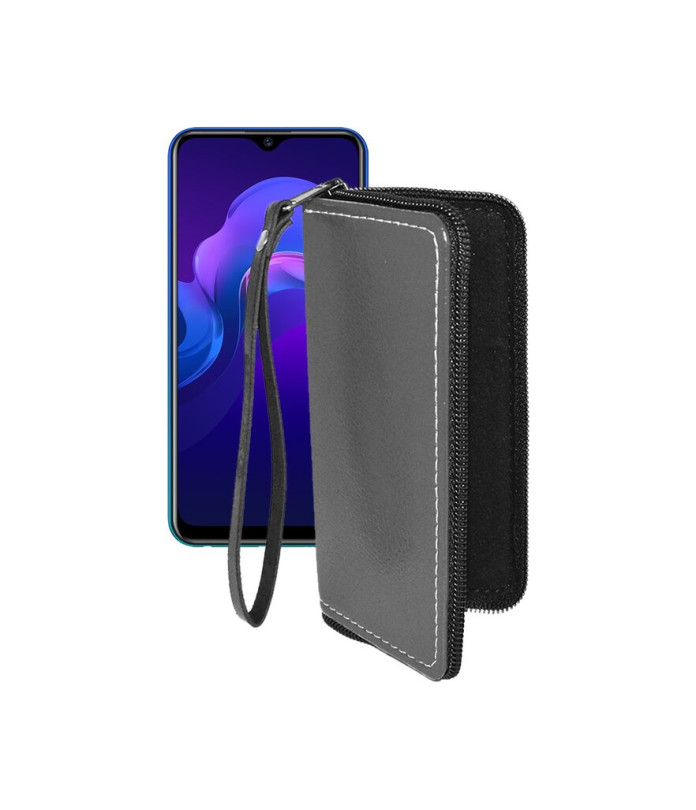 Чохол-гаманець з екошкіри для телефону Vivo Y12