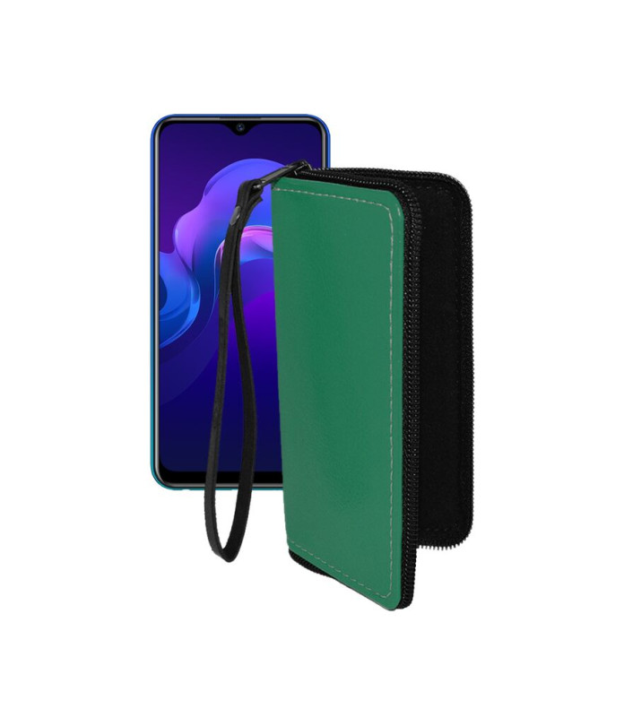 Чохол-гаманець з екошкіри для телефону Vivo Y12