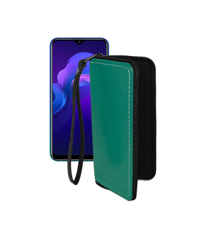 Чохол-гаманець з екошкіри для телефону Vivo Y12