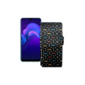 Чохол-книжка з екошкіри для телефону Vivo Y12
