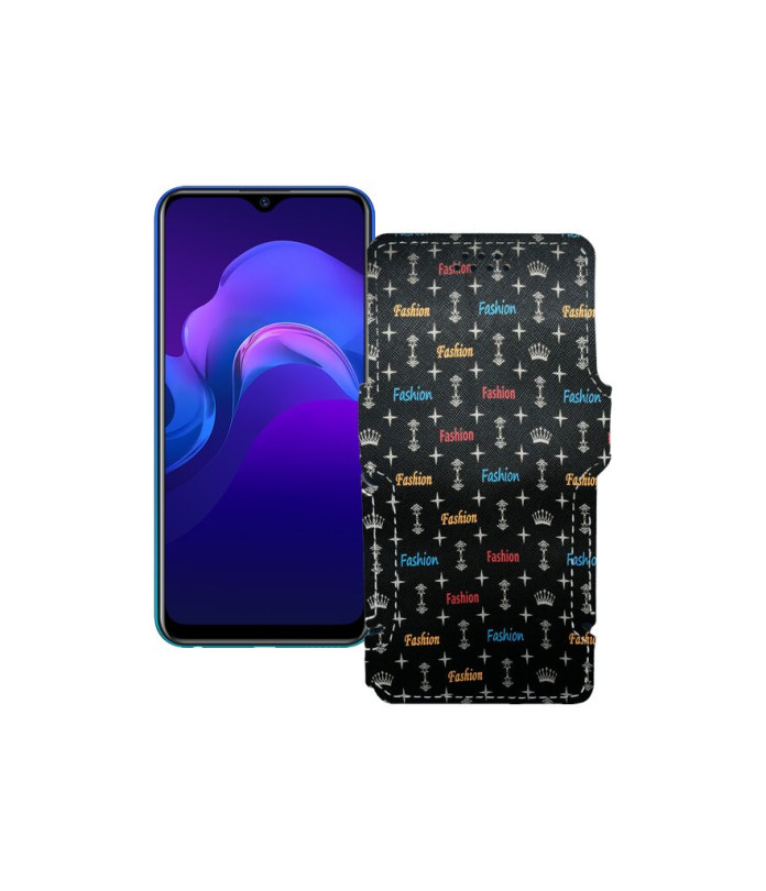 Чохол-книжка з екошкіри для телефону Vivo Y12