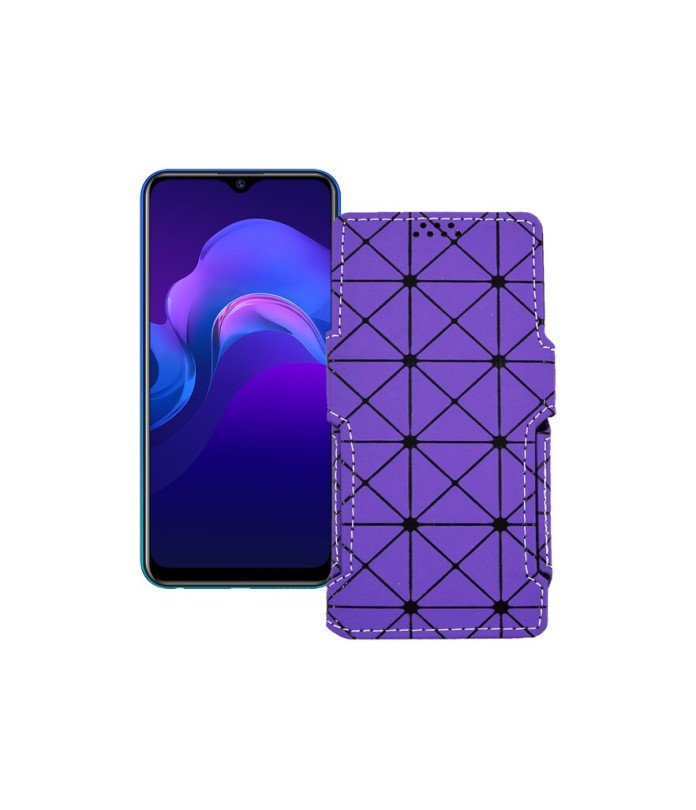 Чохол-книжка з екошкіри для телефону Vivo Y12