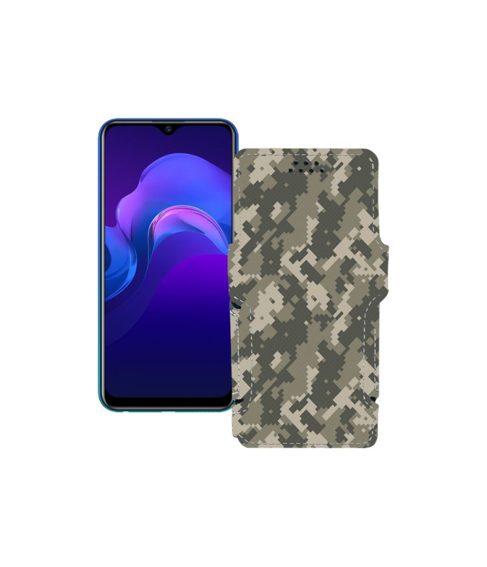 Чохол-книжка з екошкіри для телефону Vivo Y12