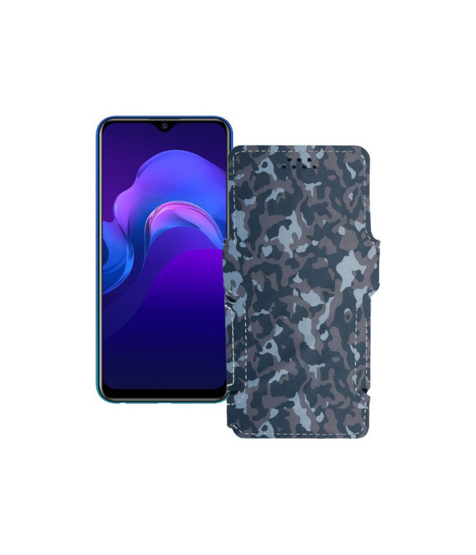 Чохол-книжка з екошкіри для телефону Vivo Y12