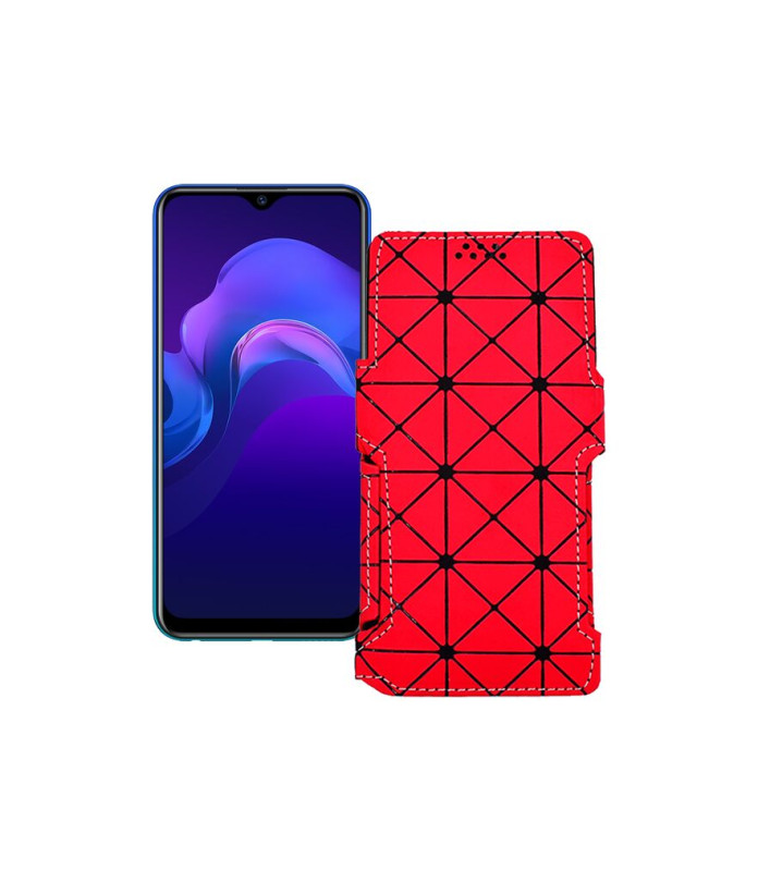 Чохол-книжка з екошкіри для телефону Vivo Y12