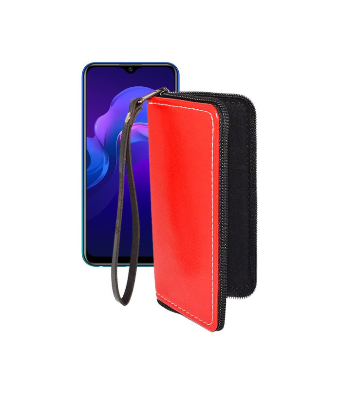 Чохол-гаманець з екошкіри для телефону Vivo Y12