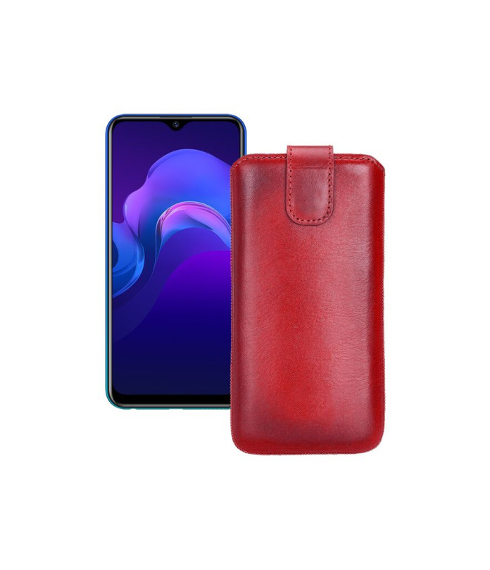 Витяжка зі шкіри для телефону Vivo Y12