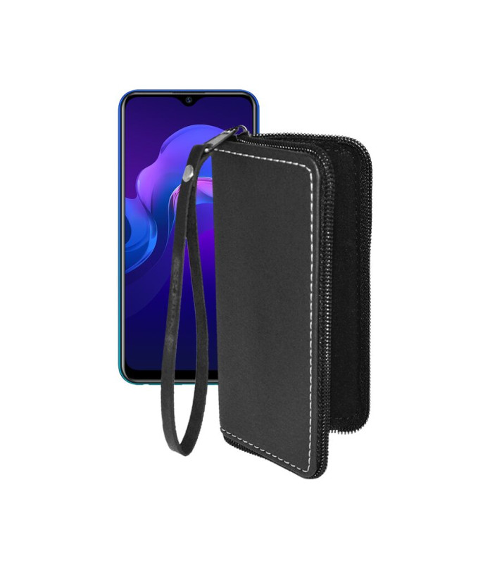 Чохол-гаманець з екошкіри для телефону Vivo Y12