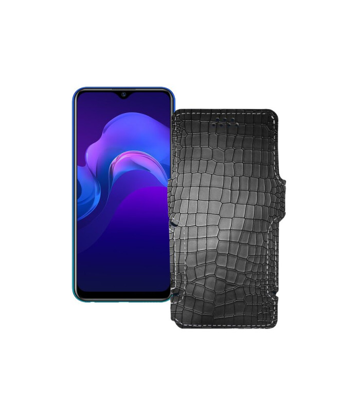 Чохол-книжка з екошкіри для телефону Vivo Y12