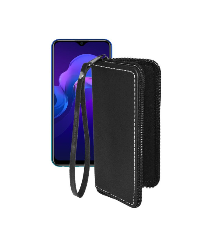 Чохол-гаманець з екошкіри для телефону Vivo Y12