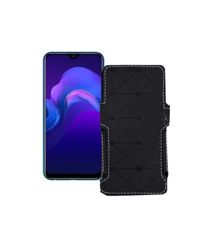 Чохол-книжка з екошкіри для телефону Vivo Y12