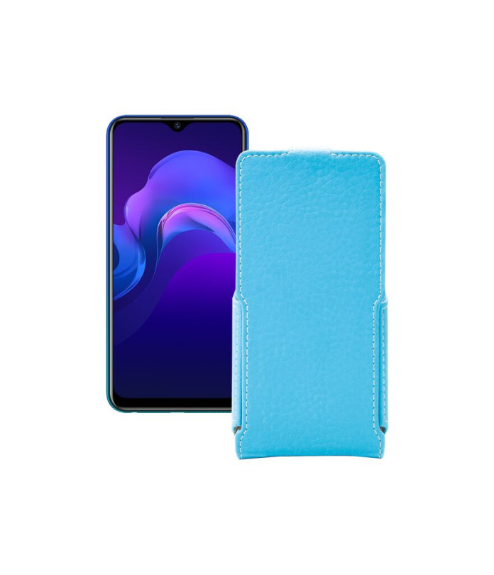 Чохол-флип з екошкіри для телефону Vivo Y12