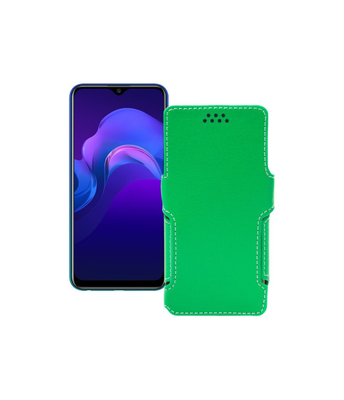 Чохол-книжка з екошкіри для телефону Vivo Y12