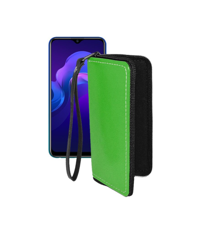 Чохол-гаманець з екошкіри для телефону Vivo Y12