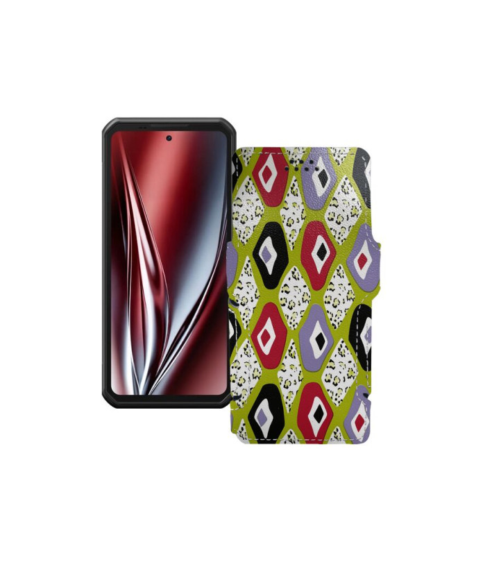 Чохол-книжка з екошкіри для телефону Oukitel WP300 5G