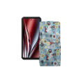 Чохол-флип з екошкіри для телефону Oukitel WP300 5G