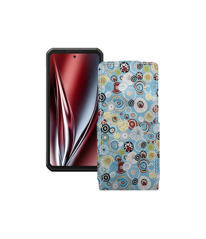 Чохол-флип з екошкіри для телефону Oukitel WP300 5G