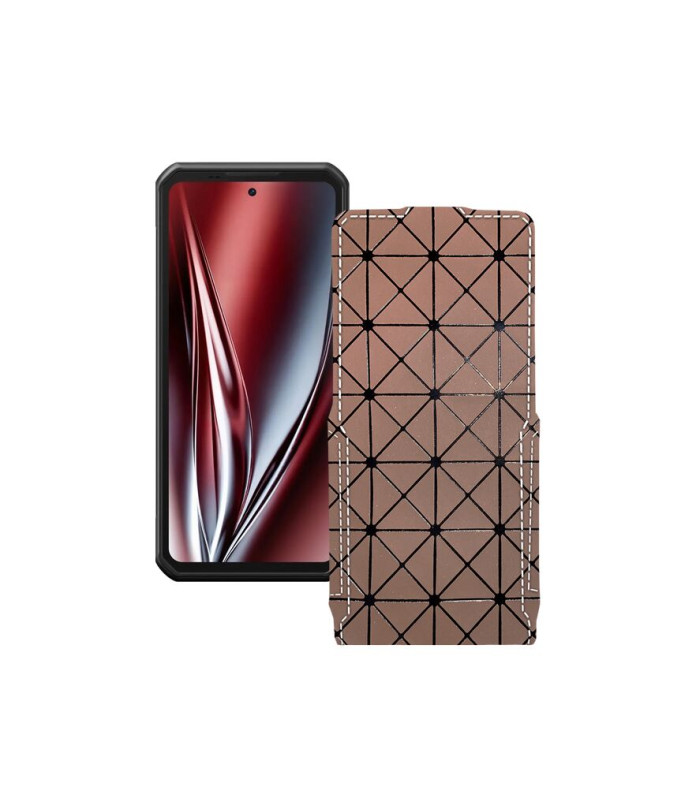 Чохол-флип з екошкіри для телефону Oukitel WP300 5G