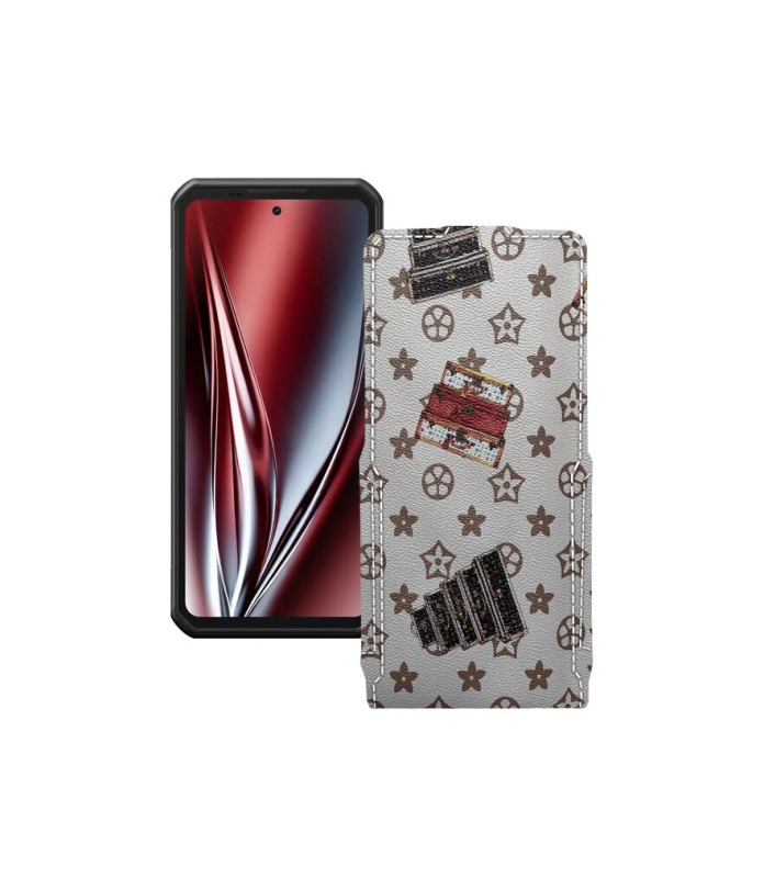 Чохол-флип з екошкіри для телефону Oukitel WP300 5G