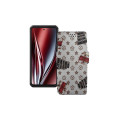 Чохол-книжка з екошкіри для телефону Oukitel WP300 5G