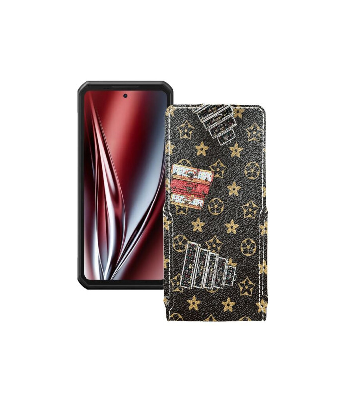 Чохол-флип з екошкіри для телефону Oukitel WP300 5G