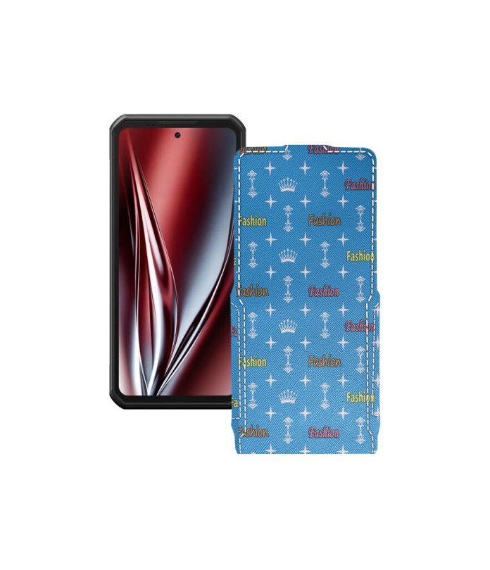 Чохол-флип з екошкіри для телефону Oukitel WP300 5G