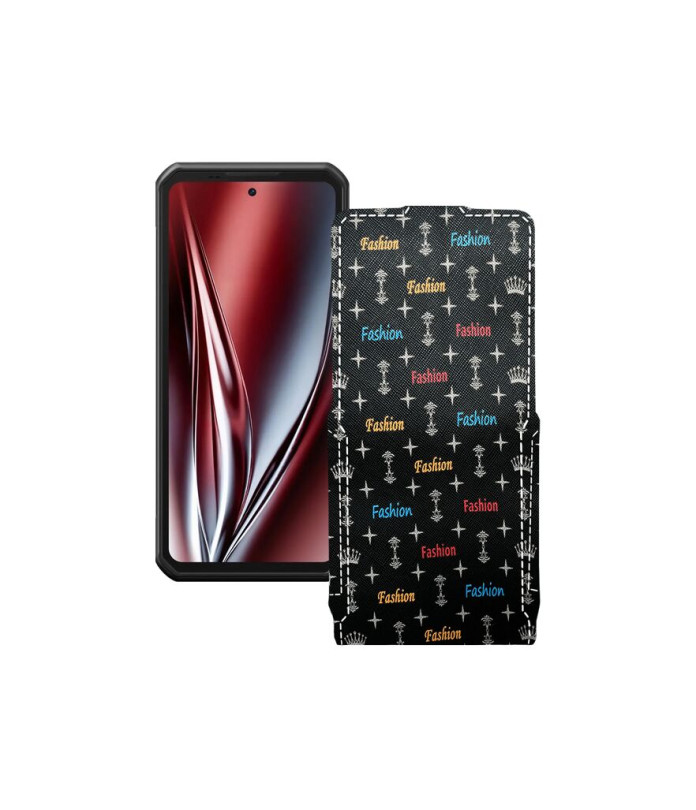 Чохол-флип з екошкіри для телефону Oukitel WP300 5G