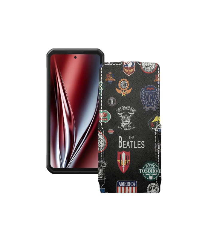Чохол-флип з екошкіри для телефону Oukitel WP300 5G
