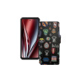 Чохол-книжка з екошкіри для телефону Oukitel WP300 5G