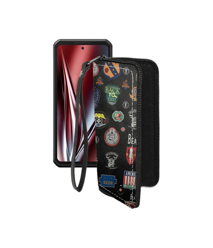 Чохол-гаманець з екошкіри для телефону Oukitel WP300 5G