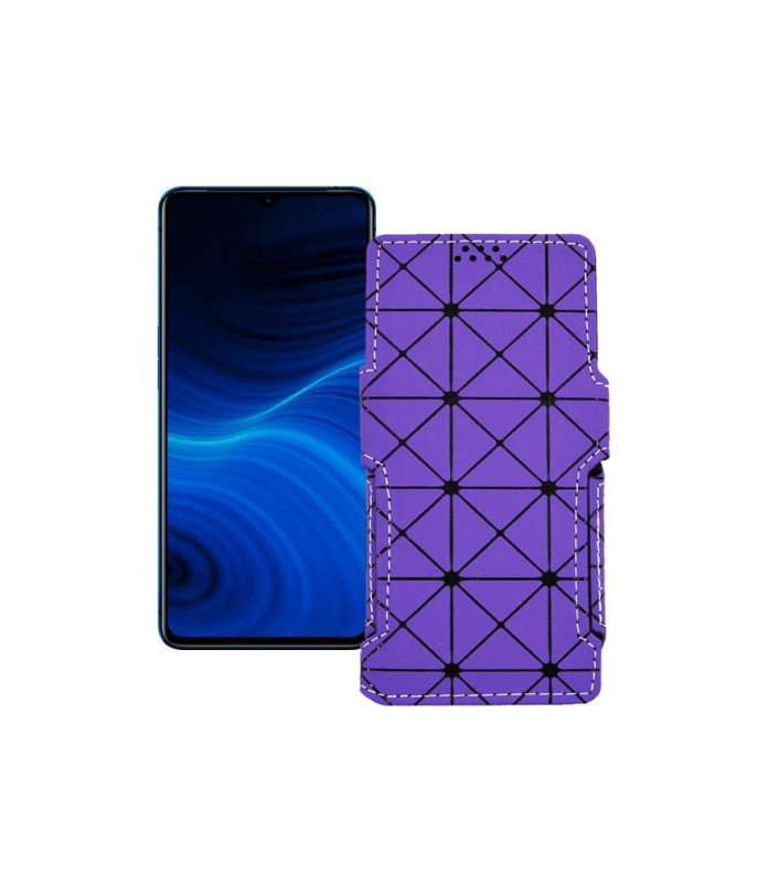 Чохол-книжка з екошкіри для телефону Realme X2 Pro