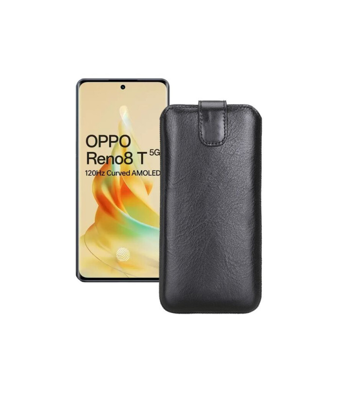 Витяжка з екошкіри для телефону OPPO Reno 8 T 5G