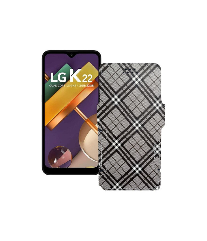 Чохол-книжка з екошкіри для телефону LG K22