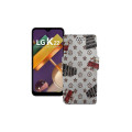 Чохол-книжка з екошкіри для телефону LG K22